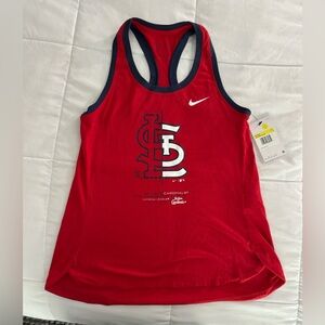NWT Women’s Nike St Louis Cardinals tank top size Small
